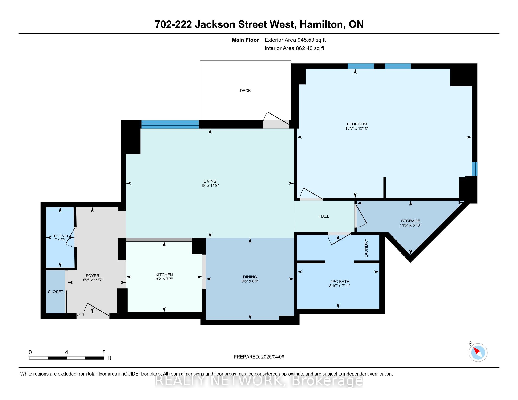 222 Jackson Street W, #702