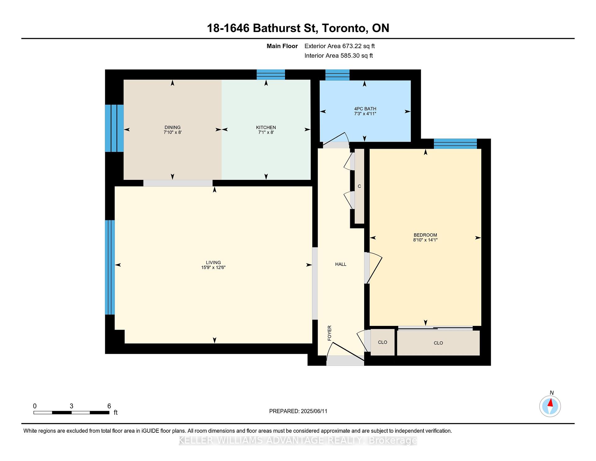 1 Bedroom Co-op at 1646 Bathurst, Toronto For sale