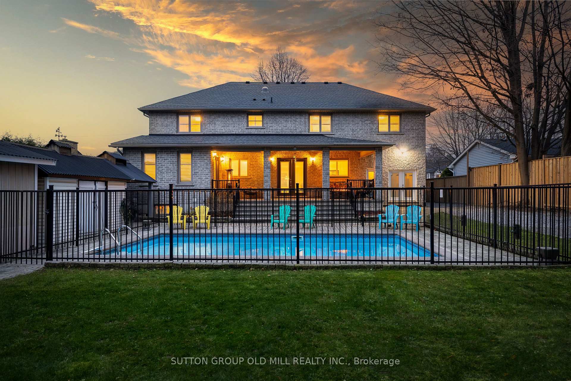 17 Miller Drive Hamilton, Ontario NEW BUILD From The Ground Up 10 Years Ago By The Current Home Owners This 6 Bedroom 4200 Sq Ft Above Ground Home Boasts Pride Of Ownership And Spares No Features At 17 Miller Drive. Located Just Off Prestigious Fiddlers Green Rd. And Hwy 403 In Lovely Ancaster Ontario, This One-Of-Kind Meticulously Designed Custom Built Home Is Ready To Receive Its Newest Family. You're Greeted With A Covered Entryway And Oversized Front Door Leading You Towards A Grand Stairway That Wraps Around A Breathtaking Crystal Chandelier Holding 400 Sparkling Crystals. 3/4" Porcelain Floor Tiles, Canadian Oak Hardwood Flooring Throughout, 3 Zone Climate Control Furnace w/ Separate Thermostats On Every Level, Covered Patio Overlooking In-ground Heated Salt Water Pool, Covered Bbq Station, Chef Inspired Kitchen w/ Double Islands + Coffee Station Complete With A Mini Bar Sink, Laundry Chutes, 6 Spacious Bedrooms Upstairs, Frosted French Doors, 2nd Floor Open Concept Sitting Space, Bathroom SkyLight, Ensuite Jacuzzi Jet Soaker Tub & Bidet, 3 Car Garage w/ 8' Insulated Door, 30 AMP RV Plug Outside, Separate Access Entry To The Basement Leads Directly Outside, And Lets Not Forget World Class Golfing Around The Corner, Home To RBC's Annual Canadian Open. Well Laid Out Transitions From Inside To Outside Living, This Home Captures Year Round Enjoyment For All Ages. No Need For A Cottage When You Have 17 Miller Drive. Book You VIP Personal Tour Today.