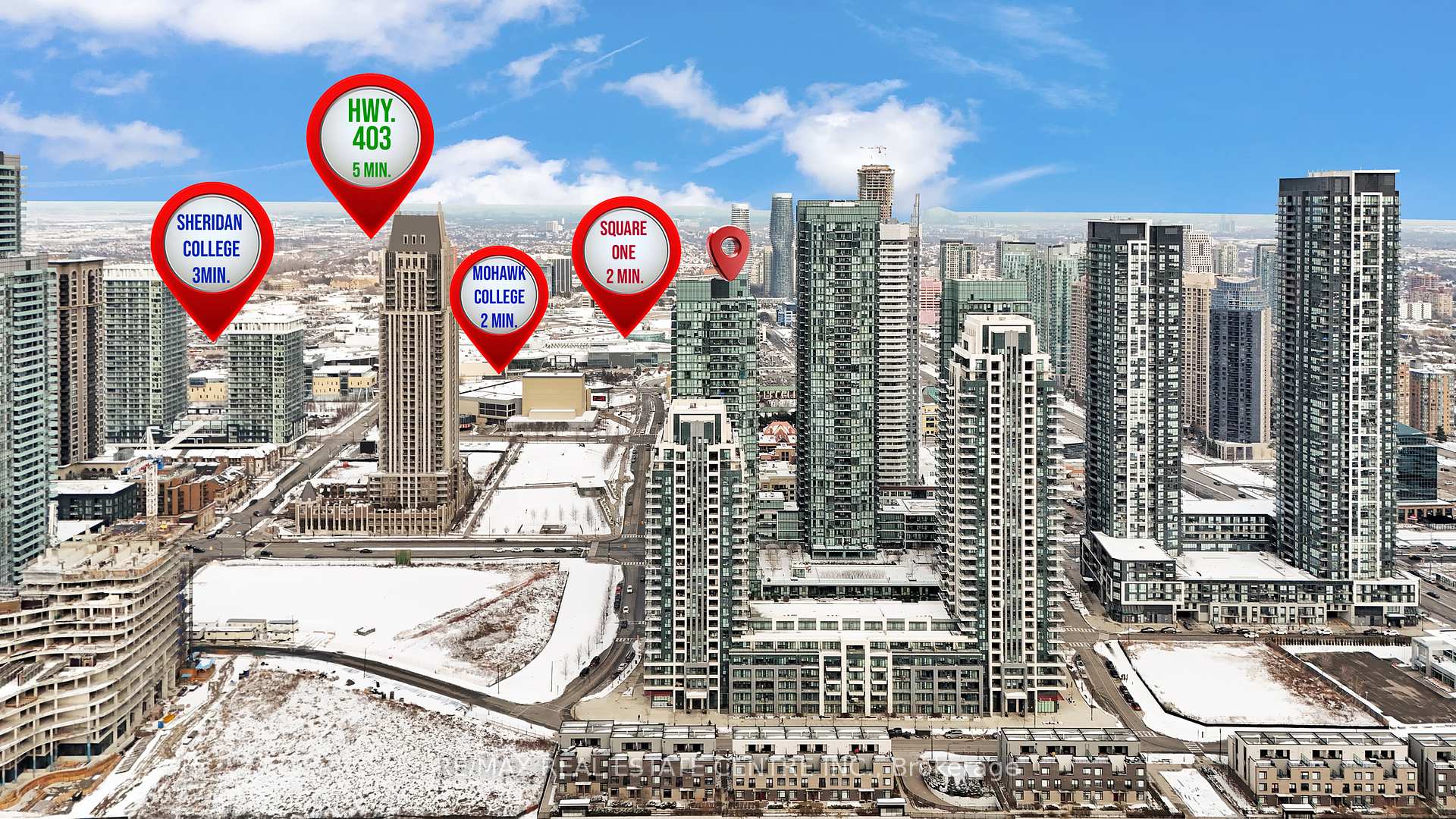 1 Bedroom Condo at 4099 Brickstone, Mississauga For sale