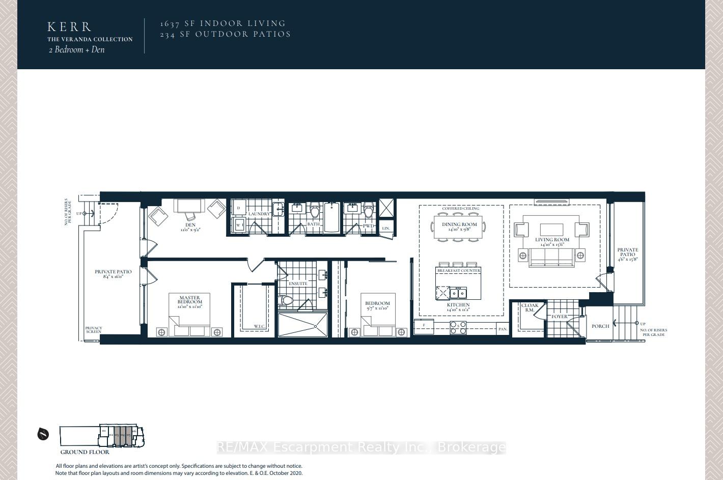 3 Bedrooms Condo at 123 MAURICE, Oakville For sale