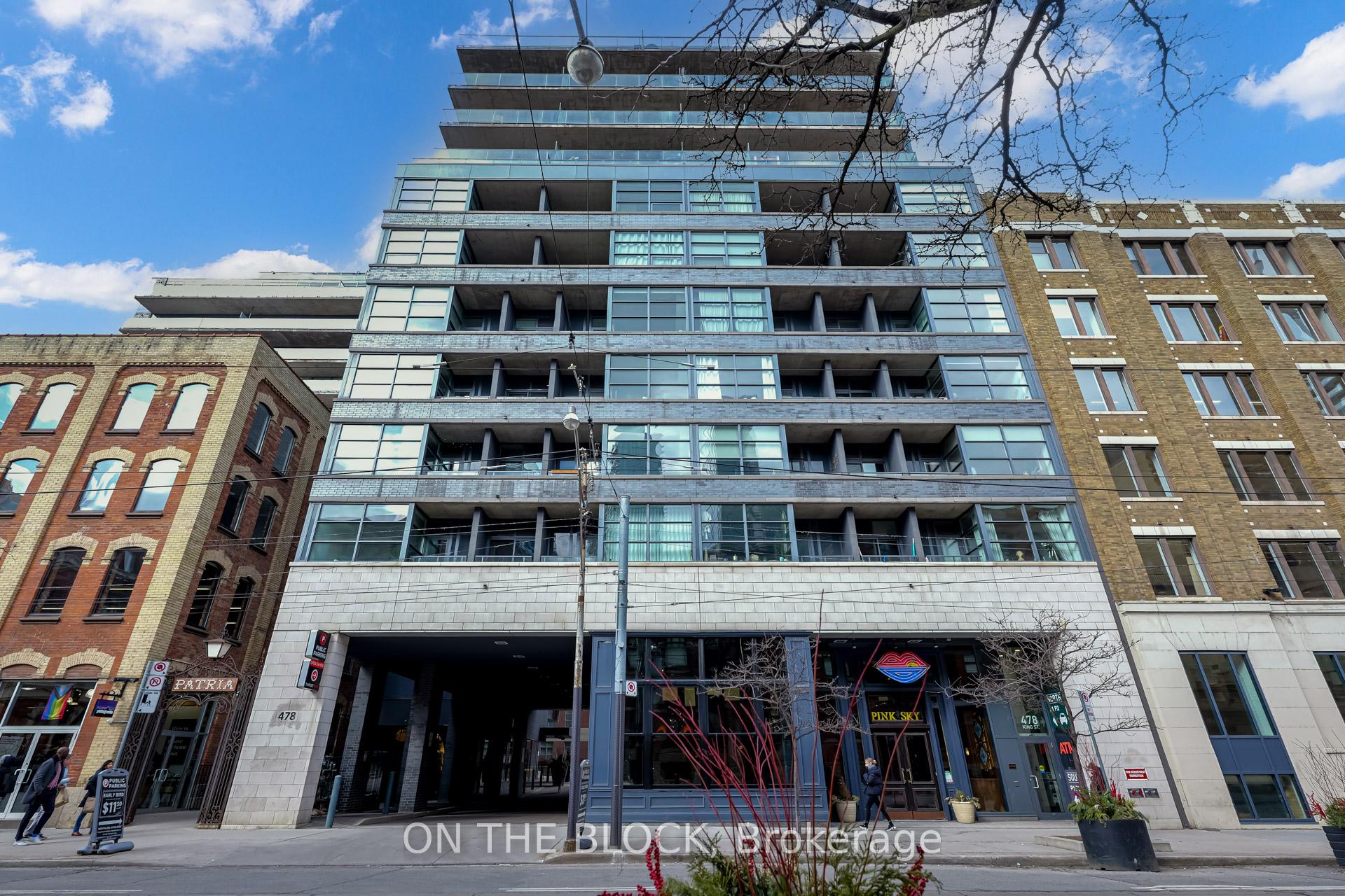 1 Bedroom Condo at 478 King,  Toronto For sale