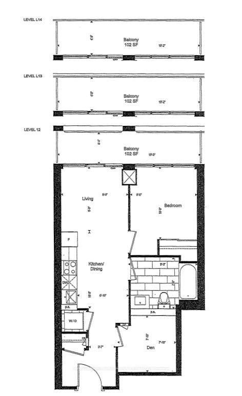 2 Bedrooms Condo at 60 Princess,  Toronto For sale