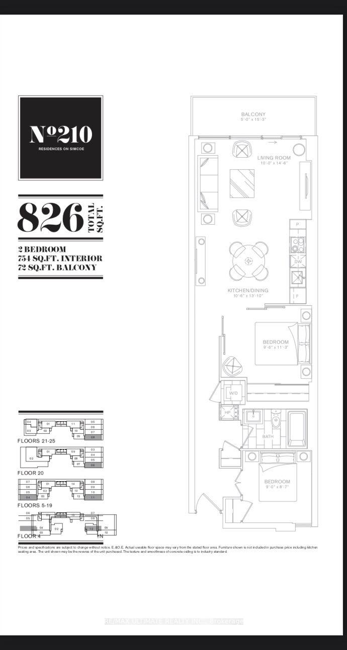 2 Bedrooms Condo at 210 Simcoe, Toronto For sale