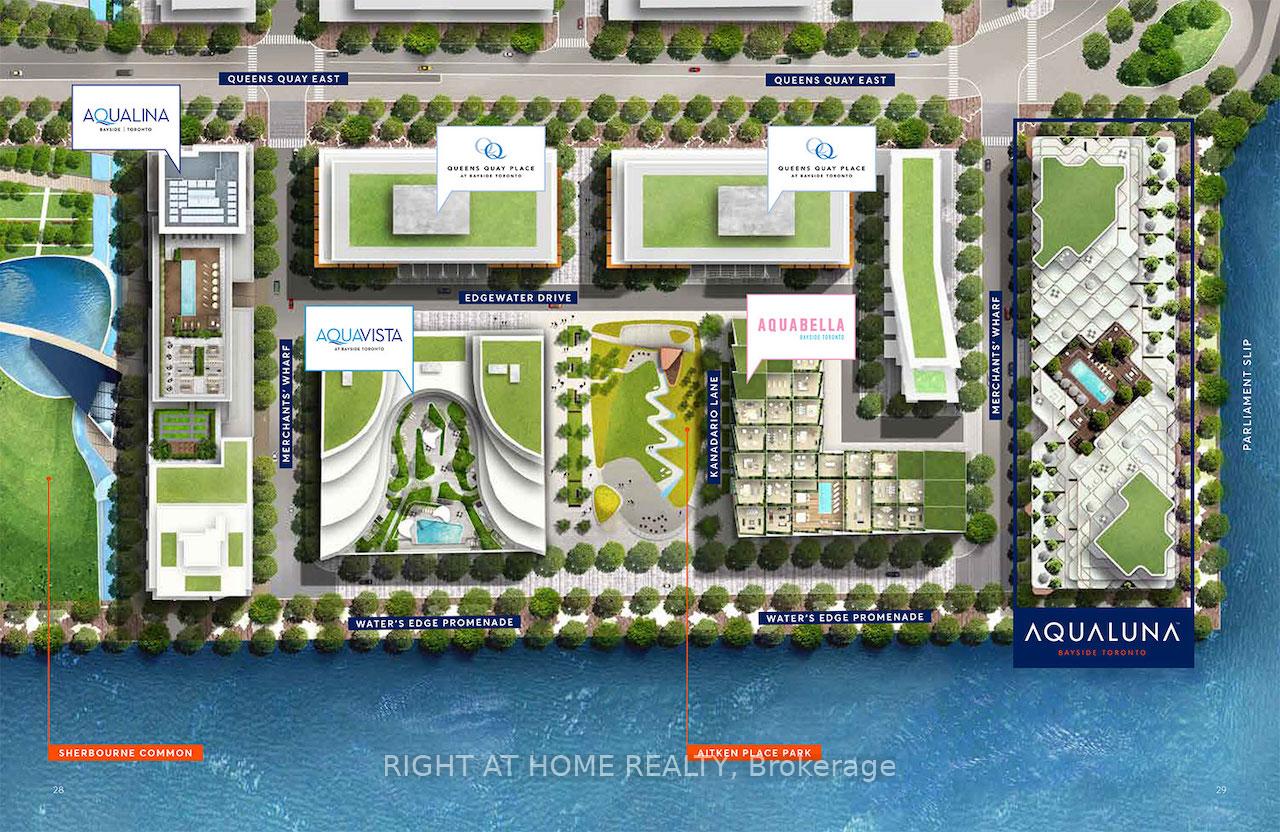2 Bedrooms Condo at 155 Merchants’ Wharf, Toronto For sale