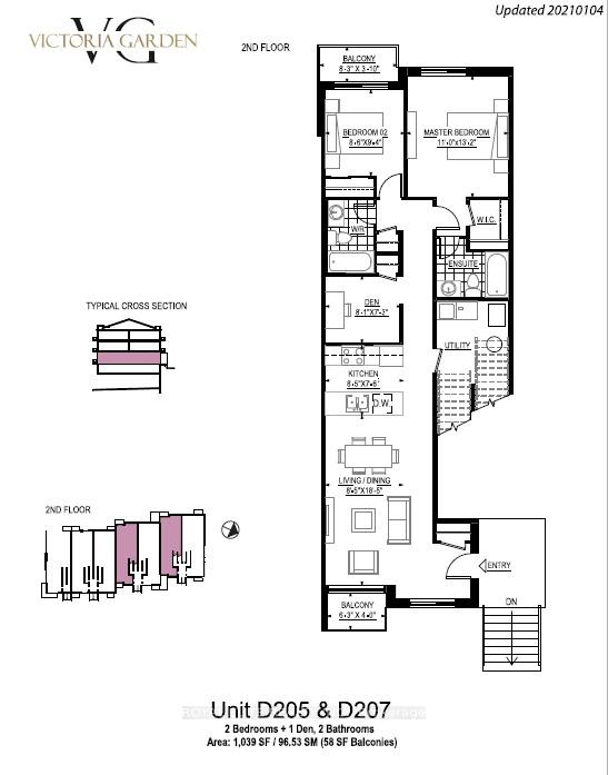 3 Bedrooms Condo at 200 Chester Le, Toronto For sale