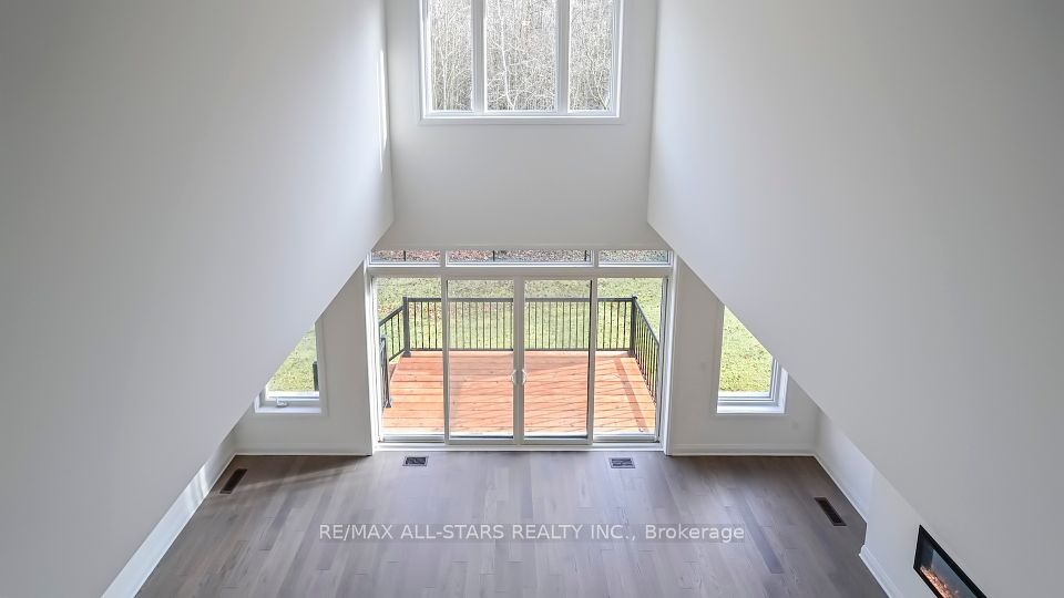 View from loft over Great room