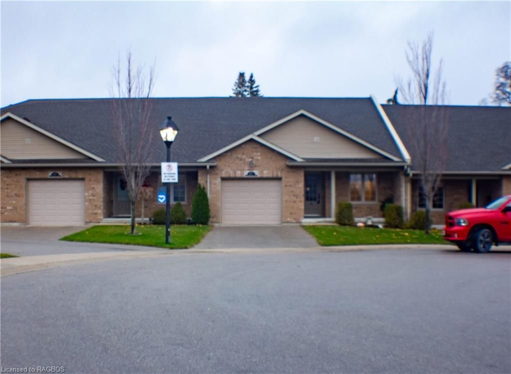 Ranch-style home with a garage
