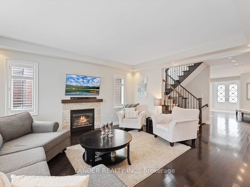 Family Room with Gas Fireplace