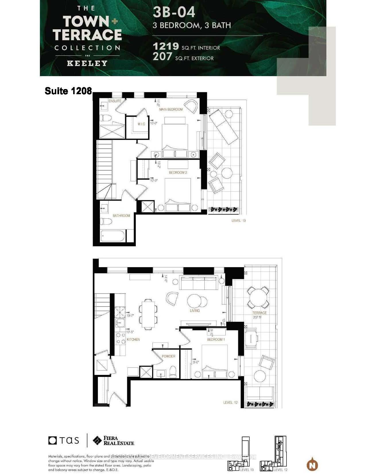 3 Bedrooms Condo at 3100 Keele,  Toronto For sale