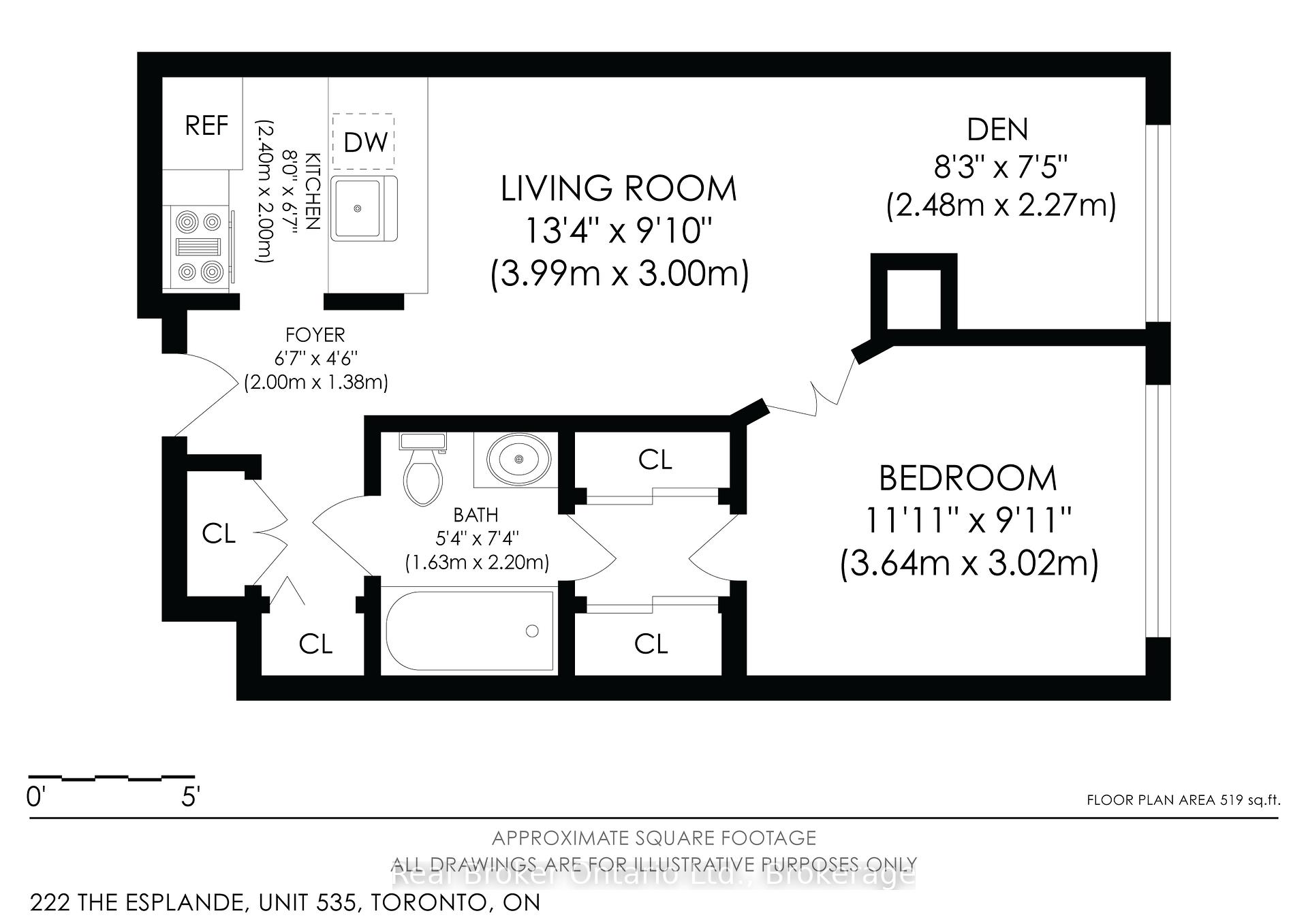 2 Bedrooms Condo at 222 The Esplanade, Toronto For sale