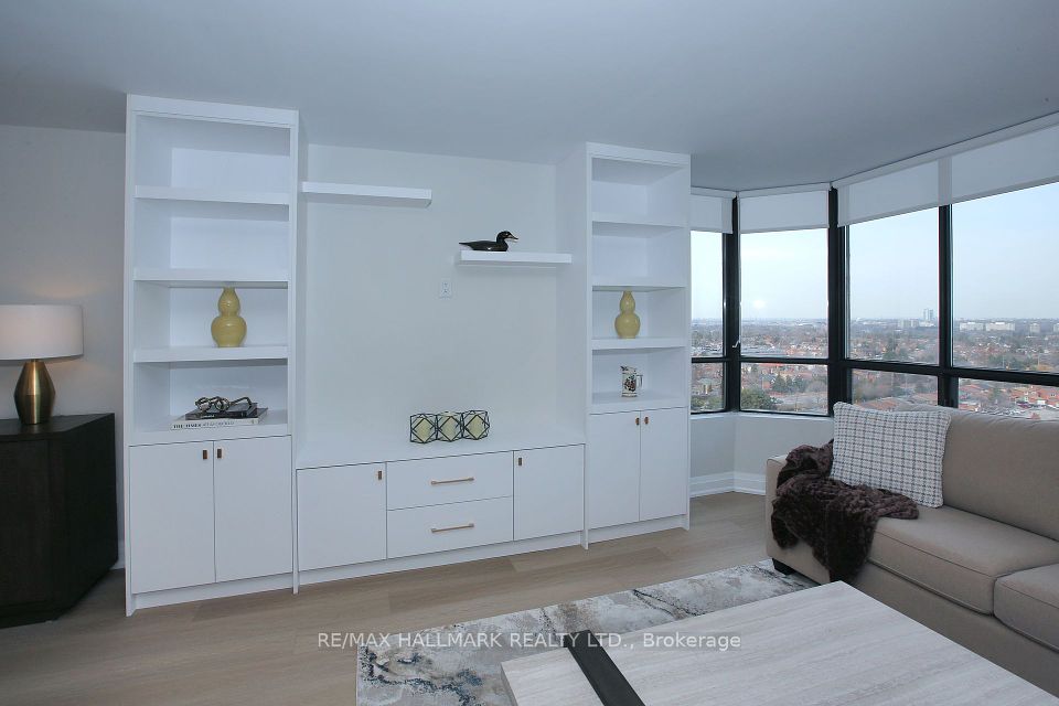 Enormous Custom TV Ready Built-In Wall Unit!
