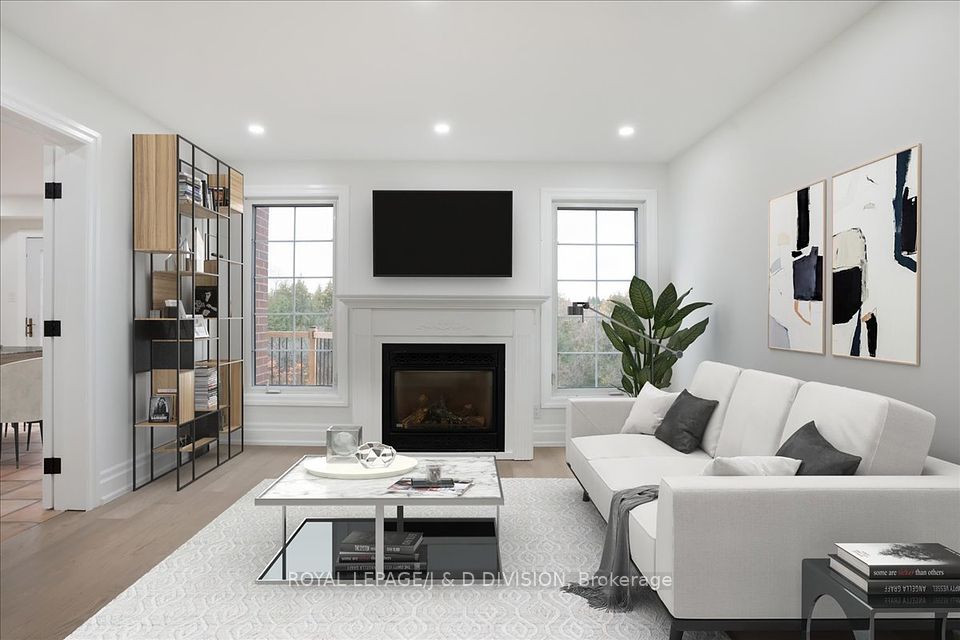 Virtually staged - Seller used as living room