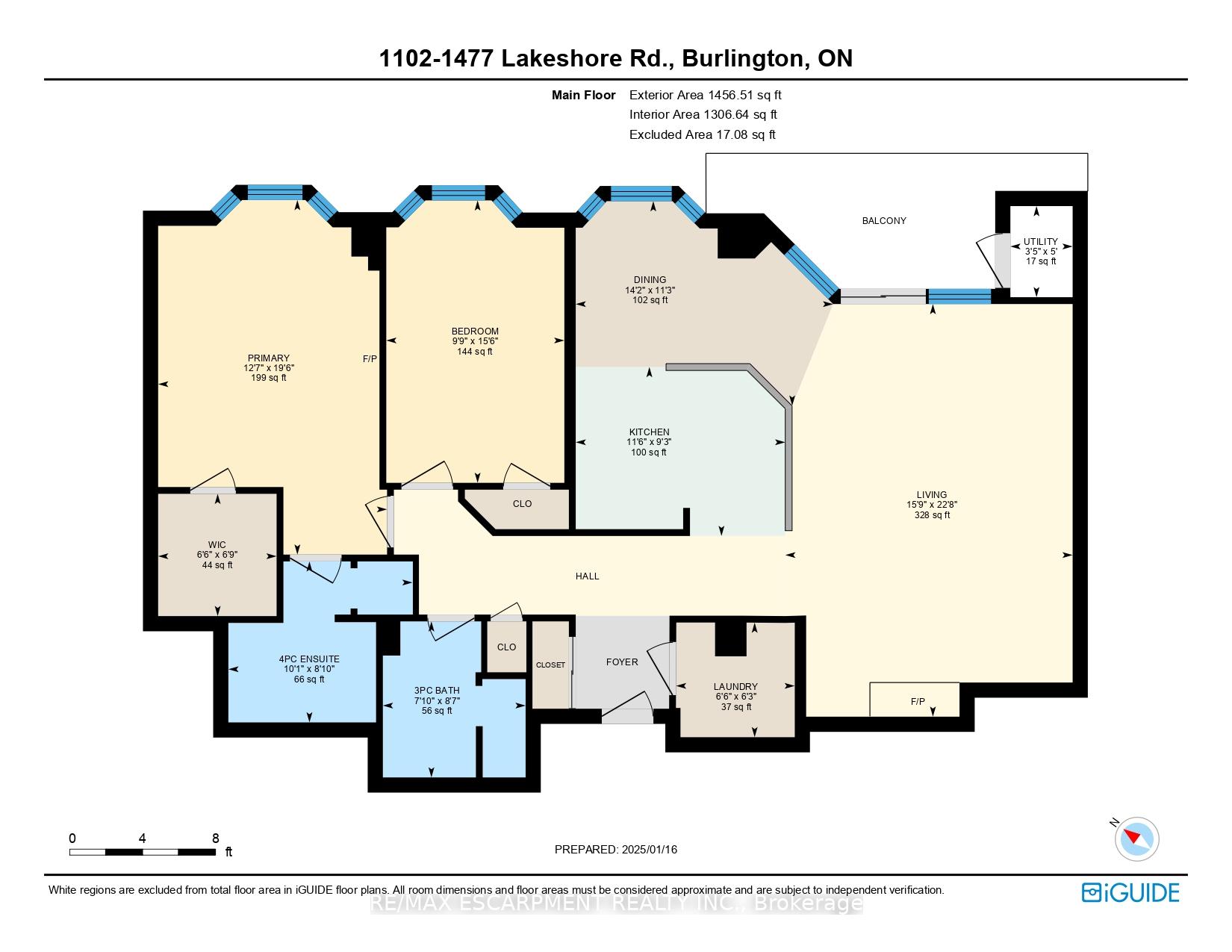 2 Bedrooms Condo at 1477 Lakeshore, Burlington For sale
