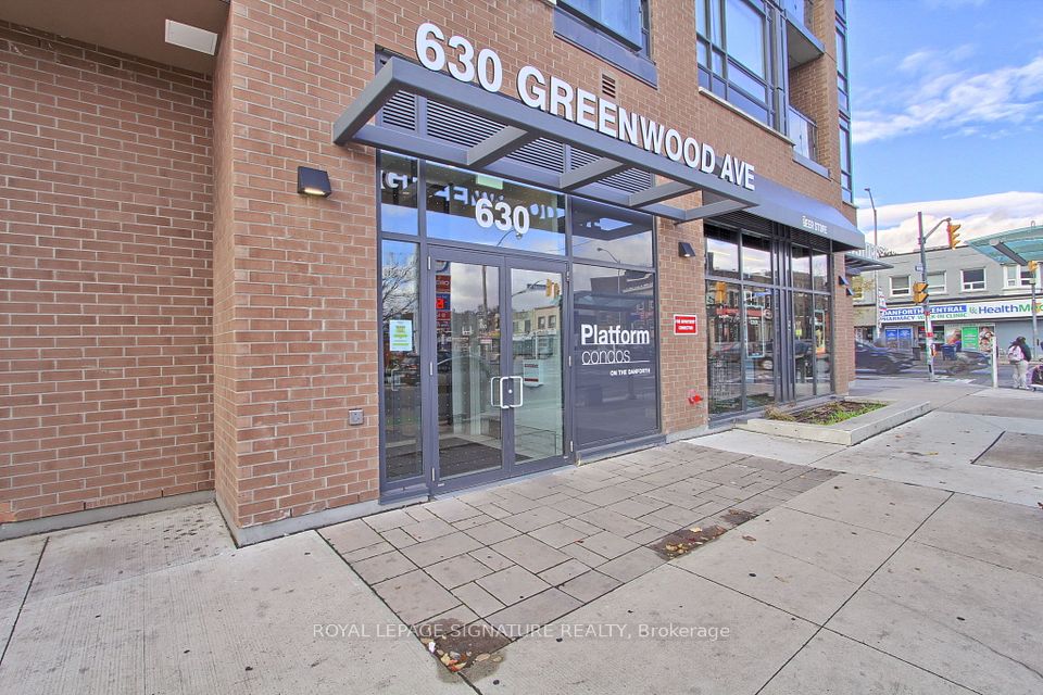 #305 - 630 Greenwood Avenue, Toronto, ON M4J 0A8