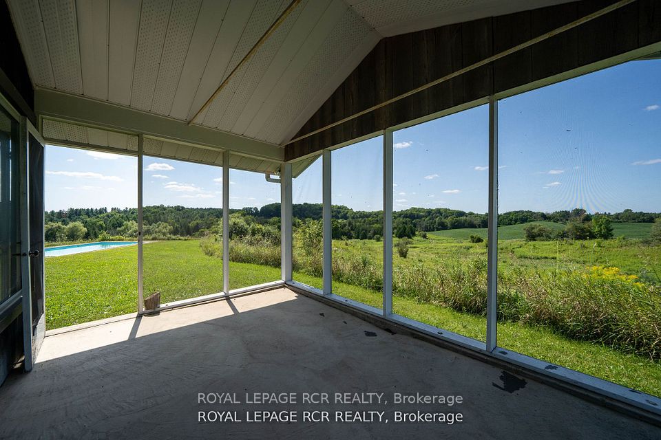 Sun Room with walk-out