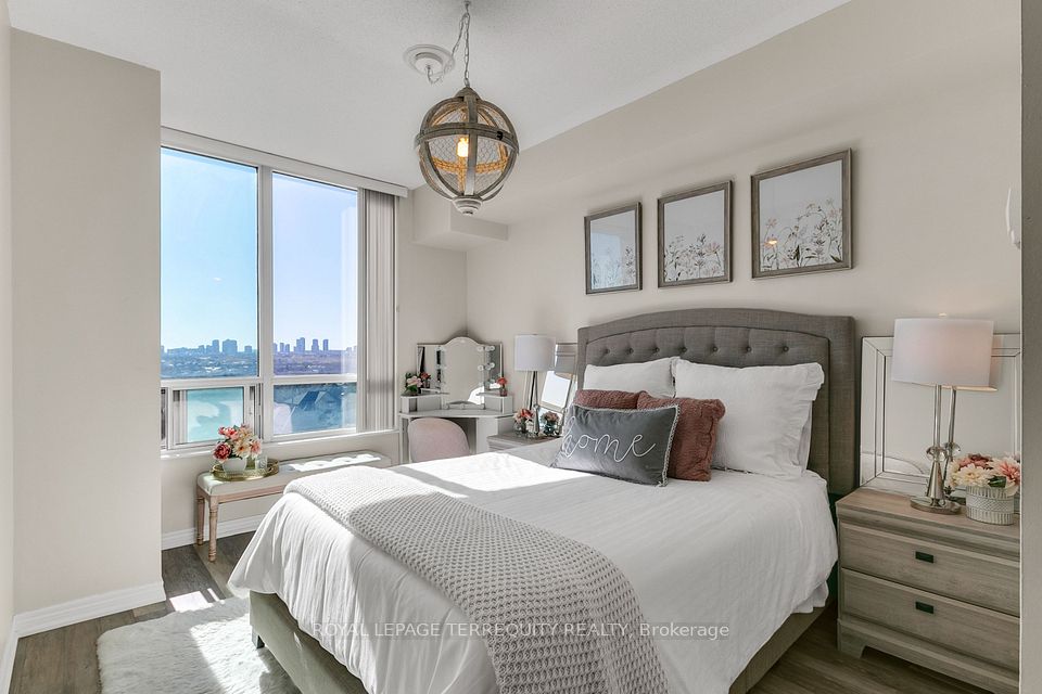 Large Primary Suite Can Accomodate a King Bed