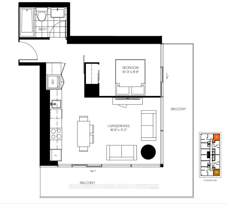 1 Bedroom Condo at 50 Charles, Toronto For sale
