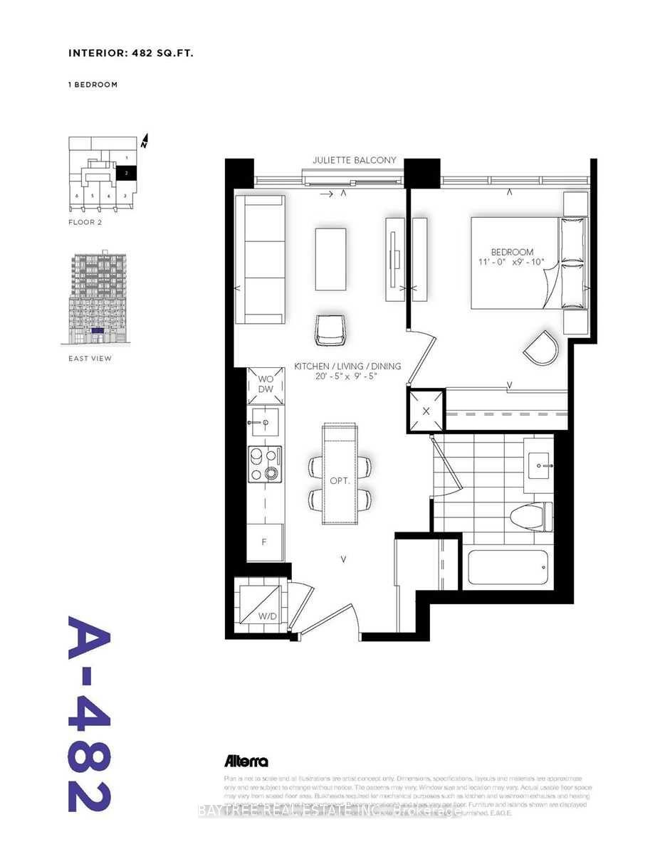 1 Bedroom Condo at 2 Augusta,  Toronto For sale