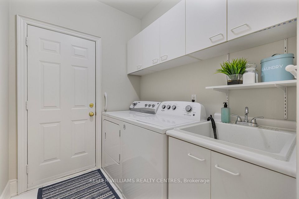 Main Floor Laundry W/garage access