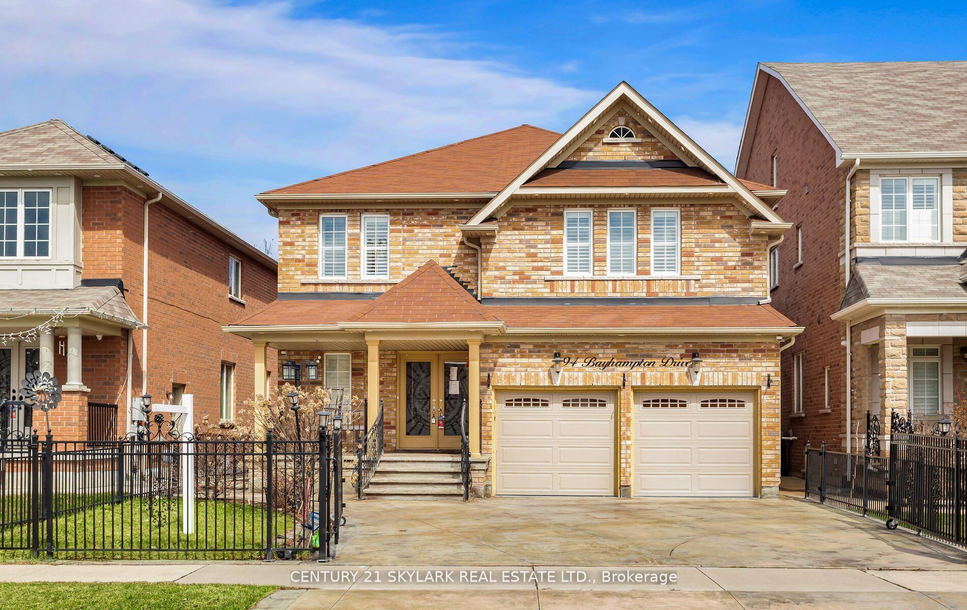 94 Bayhampton Drive, Brampton, ON L6P 3A9 ; MLS ID: W12163898