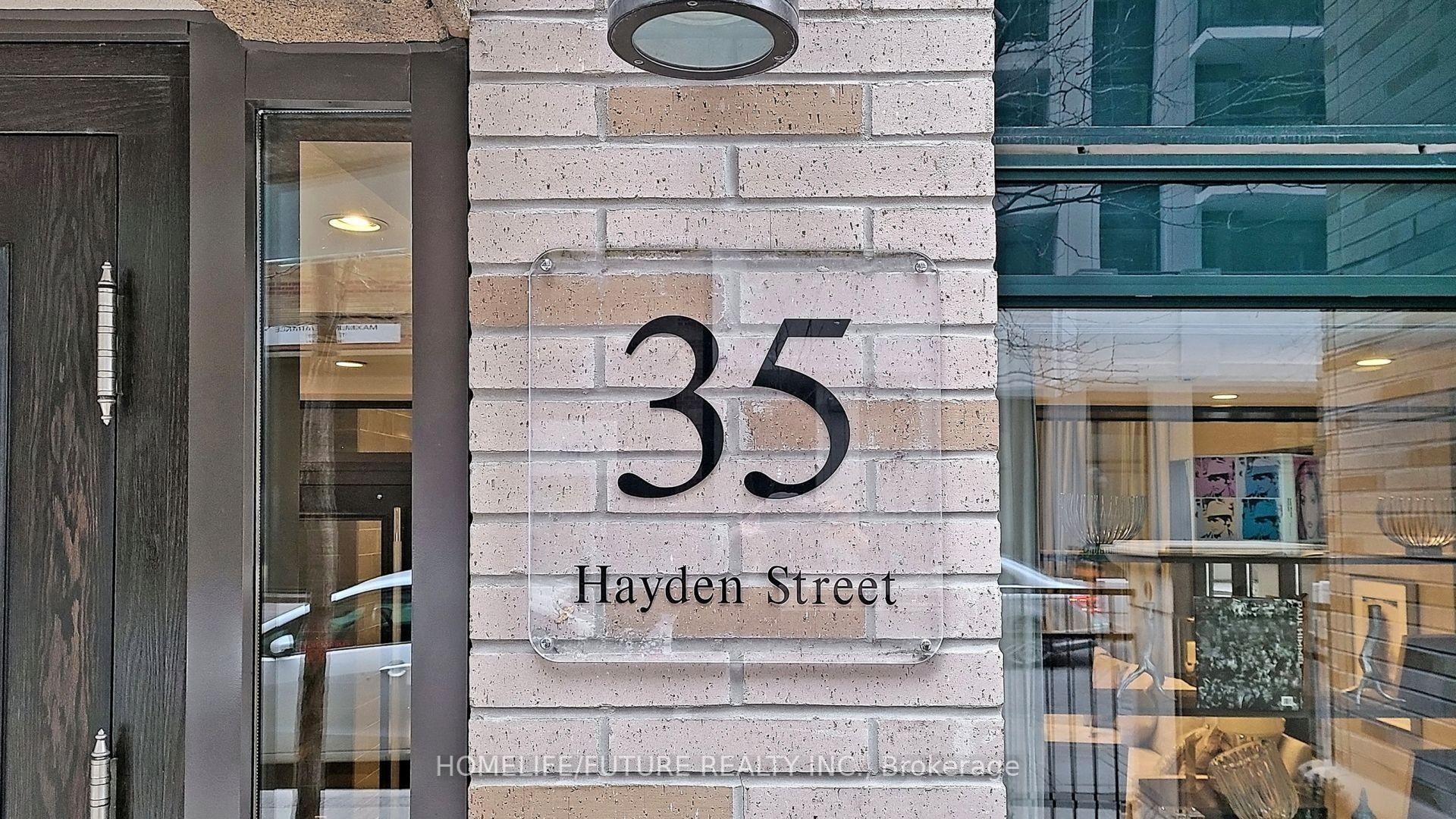 1 Bedroom Condo at 35 Hayden, Toronto For sale