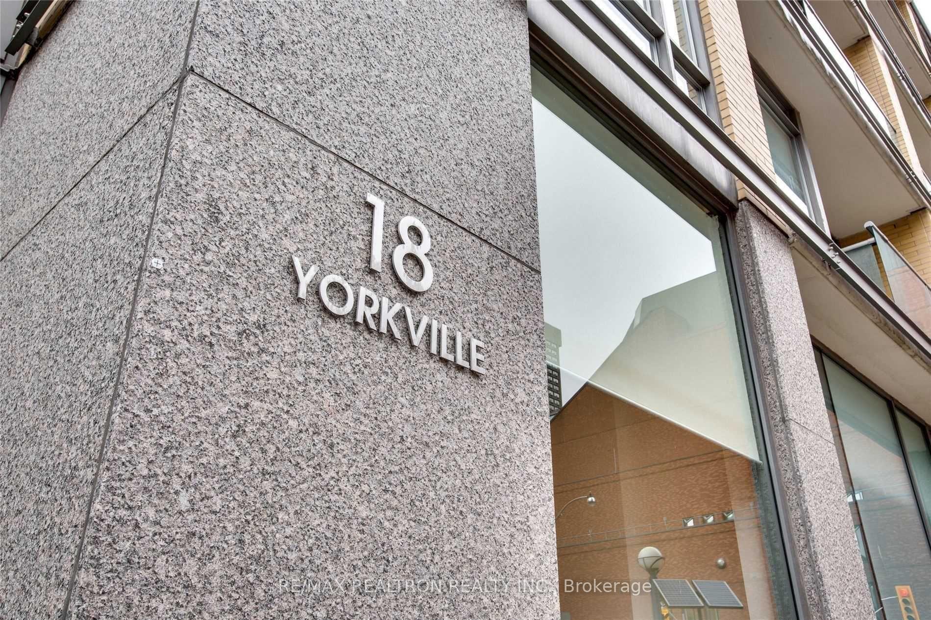 1 Bedroom Condo at 18 Yorkville, Toronto For sale