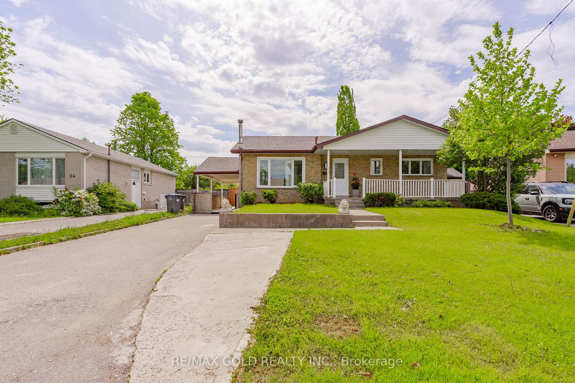 22 Carlyle Crescent Brampton, Ontario Welcome to Stunning Beautiful Upgraded Home Newly Renovated Located on 122' Deep Lot with GreatCurb Appeal Leads to Porch with Sitting Area Features Living Room Combined with Dining AreaFull of Natural Light Overlooks to Landscaped Manicured Front Yard through PictureWindow...Modern Upgraded Kitchen walks out to Beautiful Enclosed Cozy Sunroom Provides Extraliving Space Throughout the Year with Lots of Potential walks out to Privately Fenced BackyardOasis right in the Heart of City with Inground Pool...Gazebo...Large Stone Patio Perfect forSummer BBQs with Balance of Garden Area Perfect for Outdoor Entertainment...3 + 1 GenerousSized Bedrooms and 3 Full Washrooms... Professionally Finished LEGAL Basement with SEPARATEENTRANCE Features Rec Room/1 Bedroom/Full Washroom/Rough in for Kitchen Perfect for GrowingFamily or Large Family with Potential for Extra Income...Long and Extra Wide Driveway with 4Parking...Upgrades Include: New Engineer Hardwood Throughout the Main Floor; New KitchenTiles/Counter Top/Backsplash, New Kitchen Stone (Main Floor), Pot Lights...Income Generating Property with Lots of Potential Close to All Amenities such as Schools, Public Transit,Brampton Downtown, Shoppers World Mall and much more...Ready to Move in Freshly Painted Home!