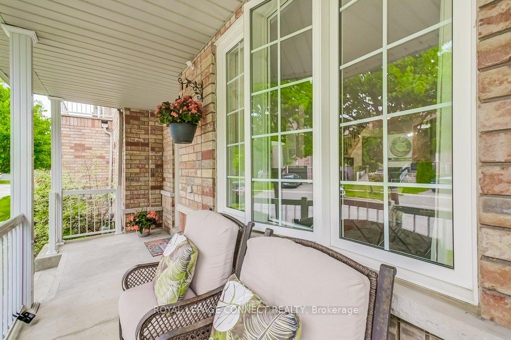 12 Harry Blaylock Drive Markham, Ontario Gorgeous, well-maintained freehold townhouse in Markham's desirable Greensborough community. This house offers timeless appeal and everyday functionality. Thoughtfully cared for by the original owner, it features a practical layout designed for comfort and ease. The main level welcomes you with a sun-drenched living and dining area, ideal for family gatherings or quiet evenings. Large windows bring in natural light, while warm-toned flooring and neutral finishes create a cozy atmosphere. The modernized kitchen boasts quartz countertops, a built-in pantry, and a dual-fuel stove. The breakfast area, featuring bar seating, flows seamlessly into the family room, where a gas fireplace creates a warm and inviting space. Upstairs, you'll find 3 spacious bedrooms and 2 full bathrooms, including a serene primary suite with a private ensuite. The fully completed basement with incredible finishes adds value, featuring a 4th bedroom, full bath, and kitchen, making it ideal for extended family or in-law suite. The private backyard features interlocking stones, perfect for summer BBQs or relaxing outdoors. The detached garage and wide-opening gate allow parking for up to three vehicles. Great location just steps from Mt. Joy GO Station with a direct 40-minute ride to Union Station and well-served by YRT, Viva, and TTC, this location is ideal for commuters. Families will appreciate top-rated schools, such as Pierre Elliott Trudeau High School and St. Julia Billiart, as well as nearby daycares and libraries. Explore scenic trails, Swan Lake, and family-friendly parks like Milne Park, as well as community centres and the Markham Pan Am Centre, which offer plenty of ways to stay active. Essentials are within easy reach at Walmart, Loblaws, and Markville Mall, with diverse dining options just minutes away on historic Main street Markham. This home offers a unique blend of comfort, location, and lasting value. Book your private showing today.