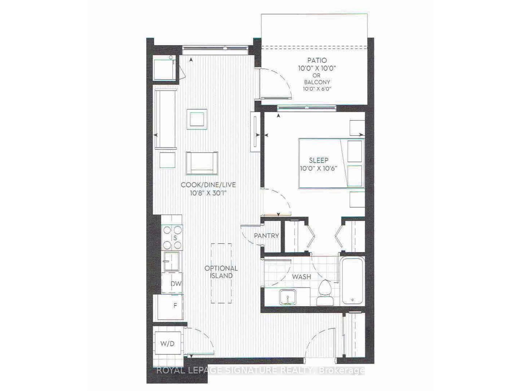 1 Bedroom Condo at 210 Sabina, Oakville For sale