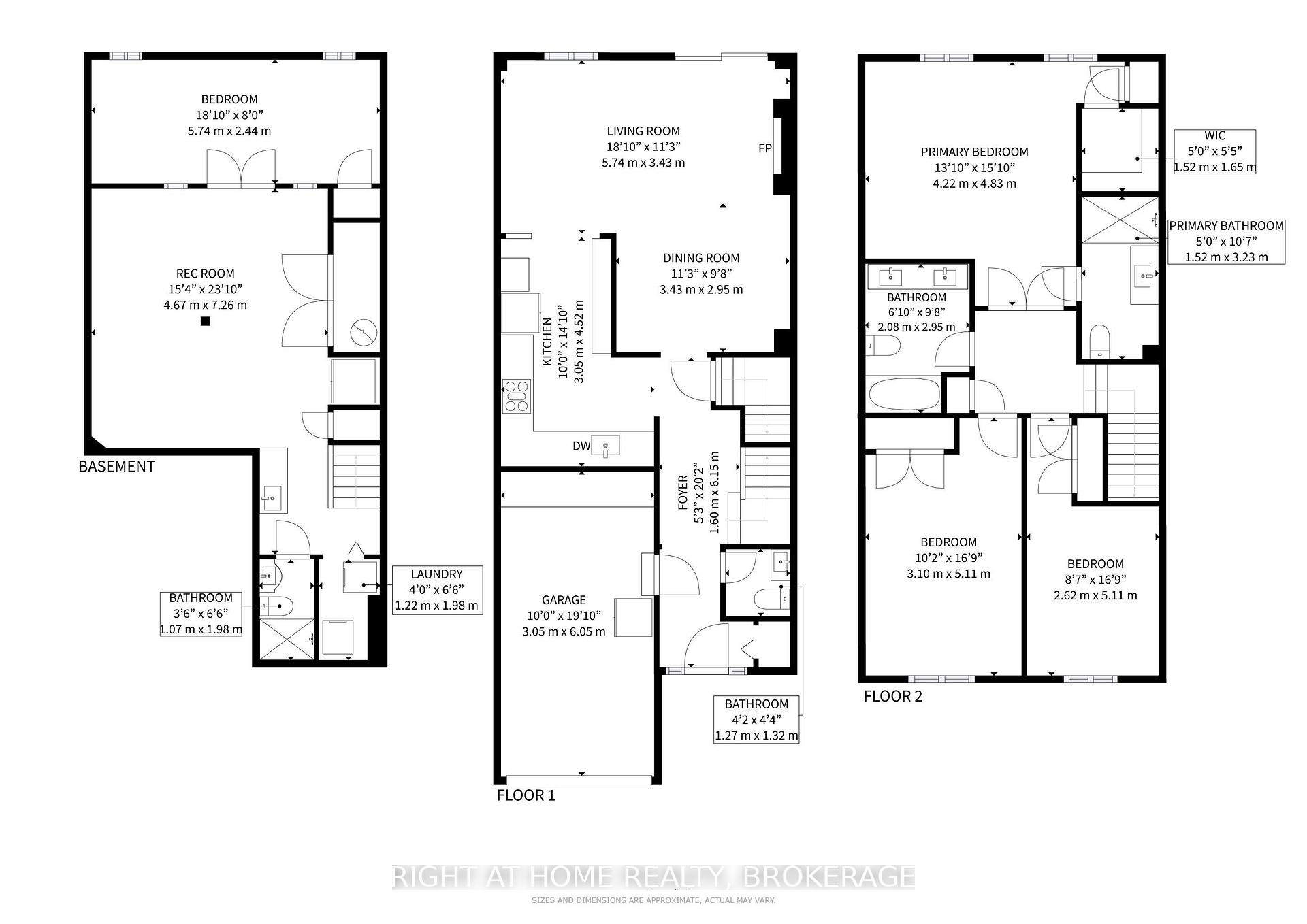 4 Bedrooms Condo at 4193 Longmoor, Burlington For sale