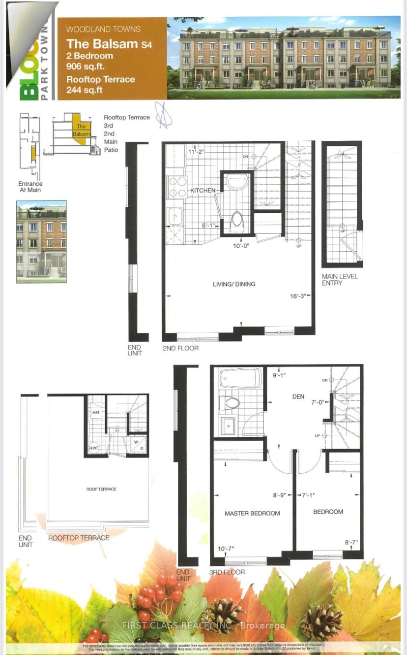 3 Bedrooms Condo at 17 Coneflower,  Toronto For sale
