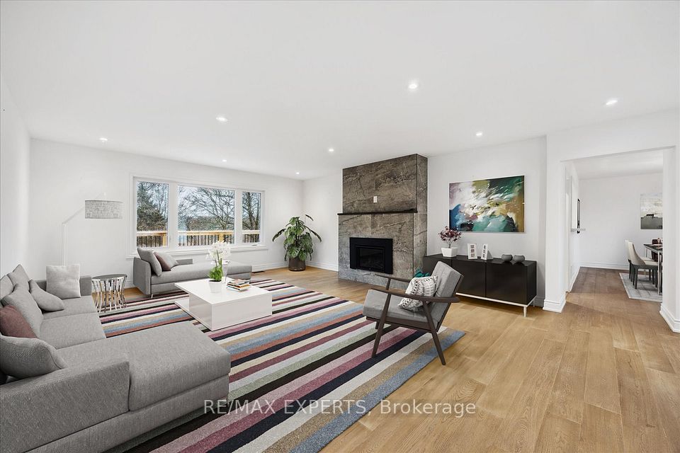 Virtually Staged Living Room