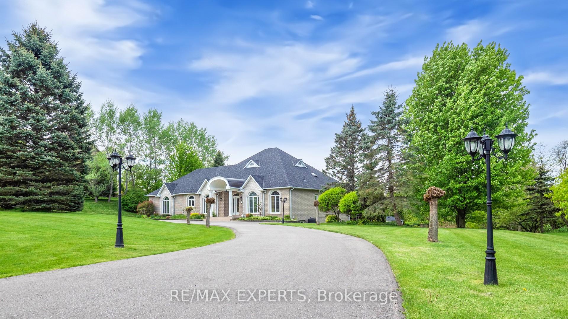 Elevate Your Lifestyle with this Stunning Custom Built  Bungalow with Finished Walk-Out Basement in Rolling Meadows Estates, Situated on a Picturesque Estate Lot. Magnificent Backyard Oasis, Heated Pool, Cabana, and Hot Tub, Landscaped with Flag Stone, Interlock and Stone Steps.  Custom Gourmet Kitchen with Granite Counters, Stainless Steel Appliances, Walkout to Sunroom W/Gas Fireplace connected to Large Deck Overlooking Pool, Perfect For Outdoor Gatherings.  9 Foot Ceilings, Hardwood Floors, Cornice Mouldings, Beautifully Finished Top-to-Bottom.   Walkout Lower Level with Large Rec/TV Room & Additional 2 Bedrooms, Full Bathroom and 2nd Kitchen.  3 Car Garage with huge driveway.   Superb Finishes and Great Layout.