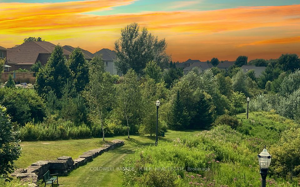Paved & Lit Walking Trail in Gated Community