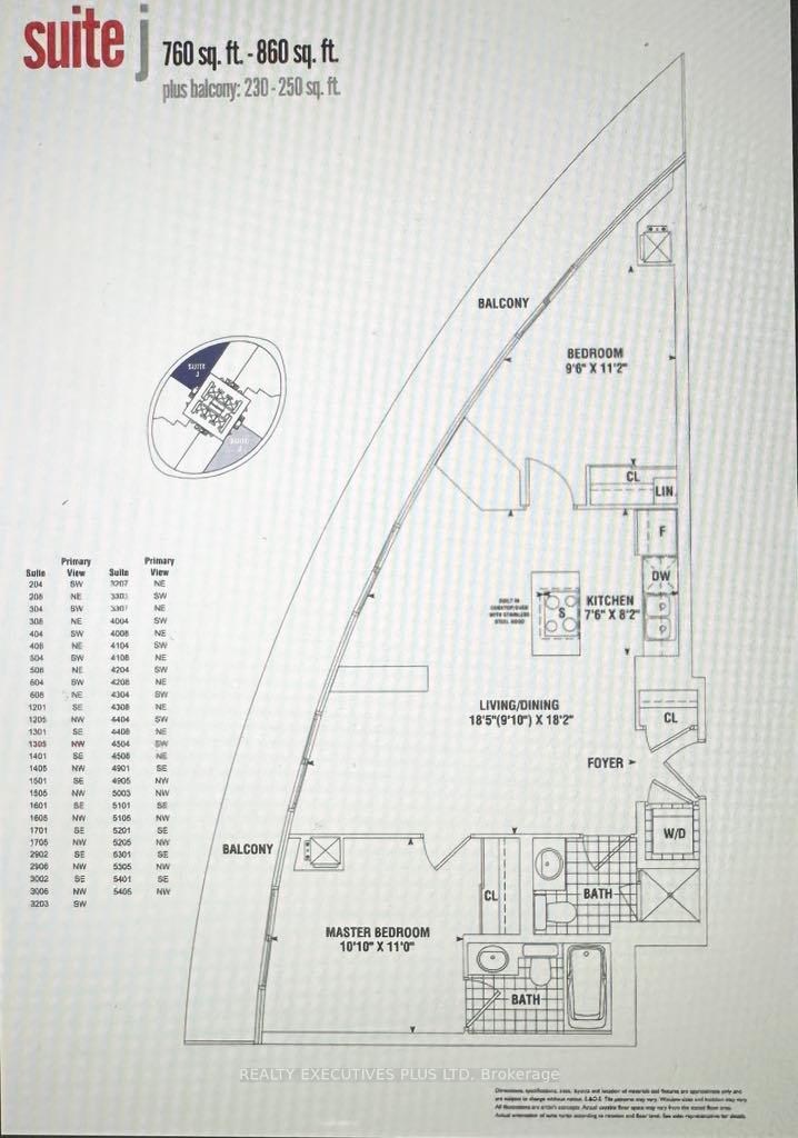 3 Bedrooms Condo at 60 Absolute, Mississauga For sale