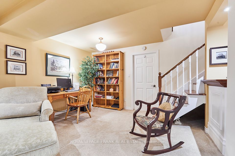 Office Area in Basement