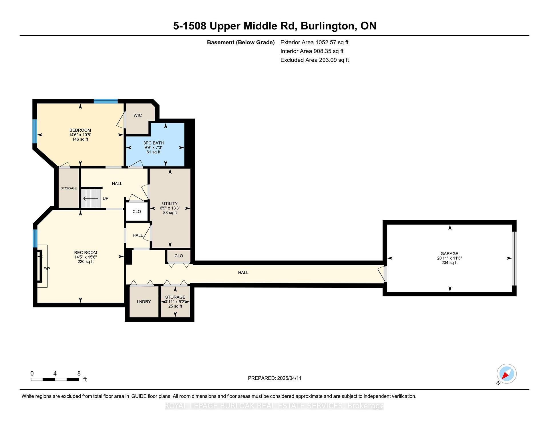 3 Bedrooms Condo at 1508 Upper Middle, Burlington For sale