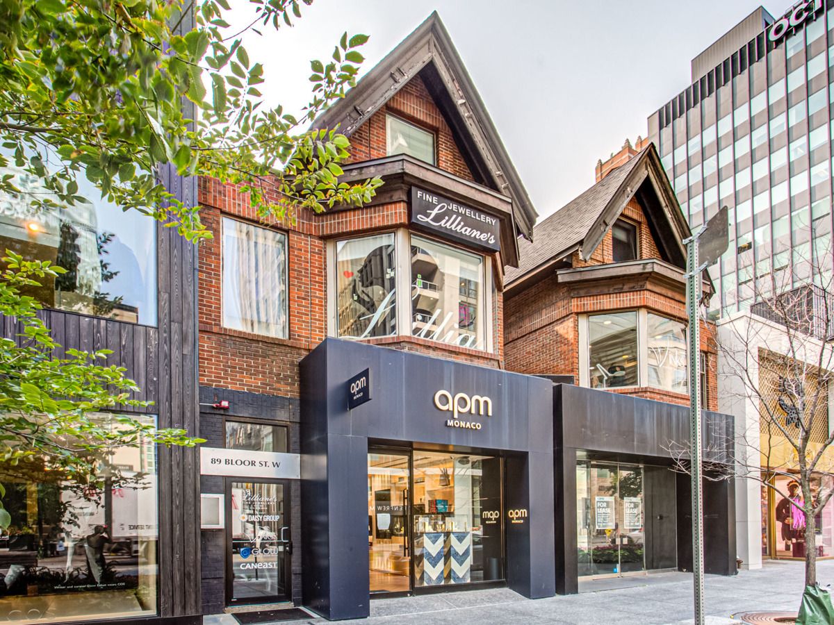 89 Bloor Street Unit# 2 Floor Toronto C01 Ontario M5S 1M1
