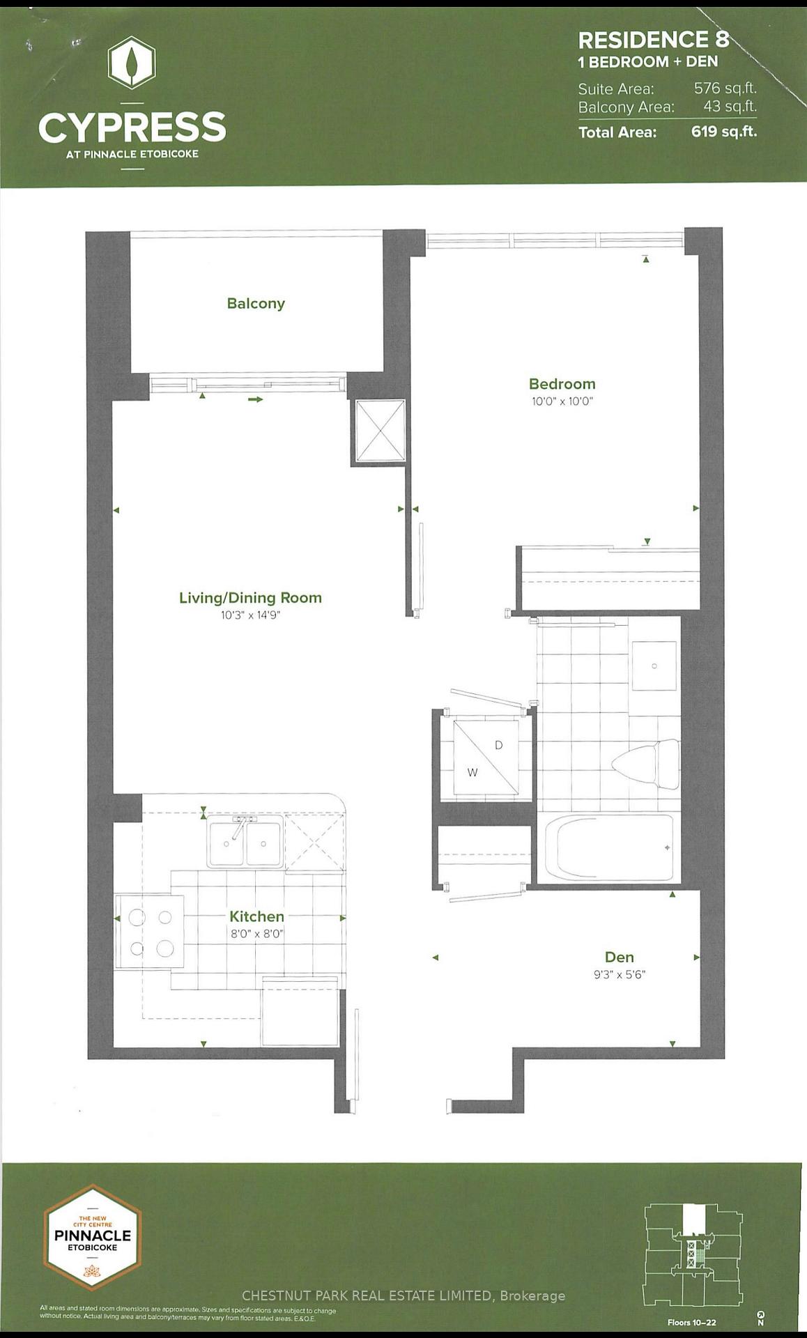 2 Bedrooms Condo at 50 Thomas Riley, Toronto For sale