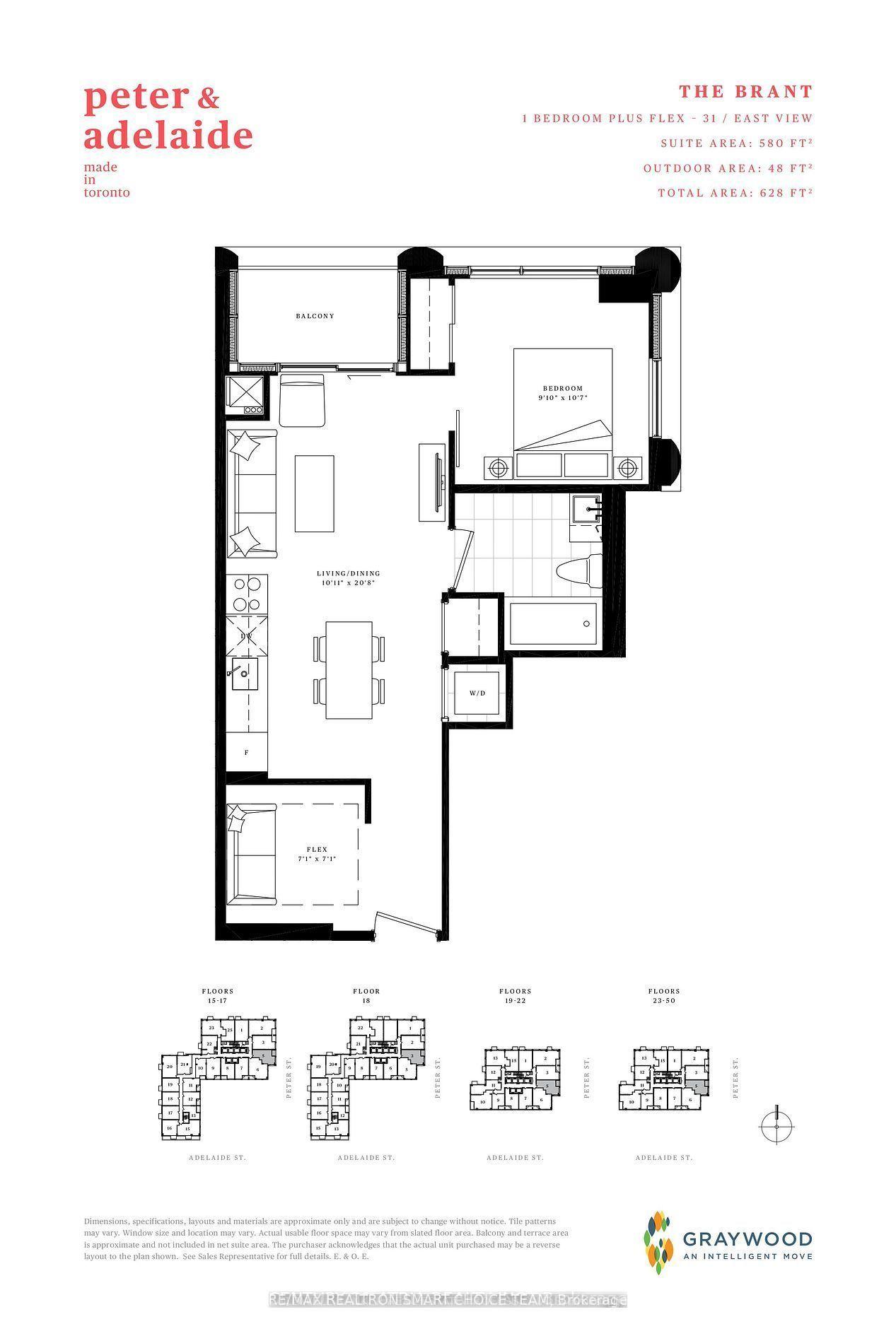 2 Bedrooms Condo at 108 Peter, Toronto For sale