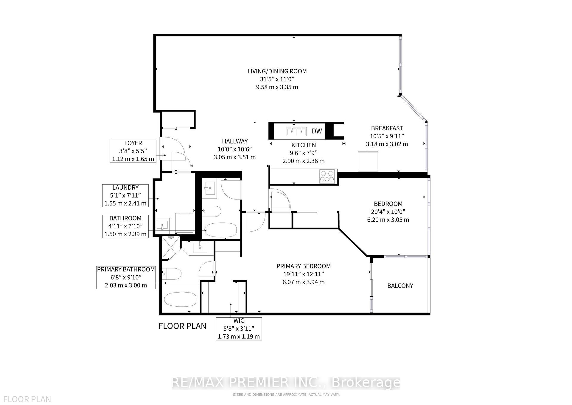 2 Bedrooms Condo at 3 Rowntree, Toronto For sale