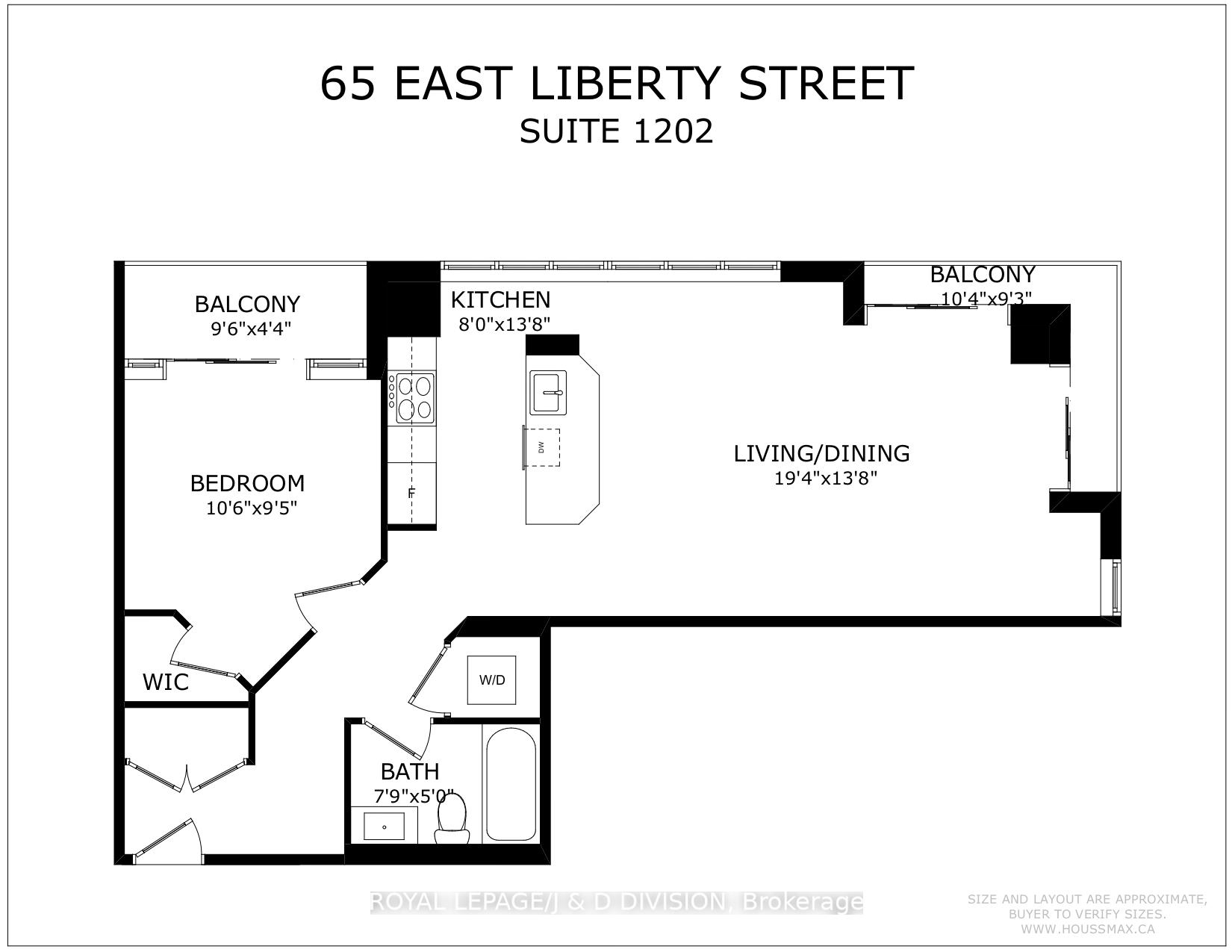 1 Bedroom Condo at 65 East Liberty, Toronto For sale