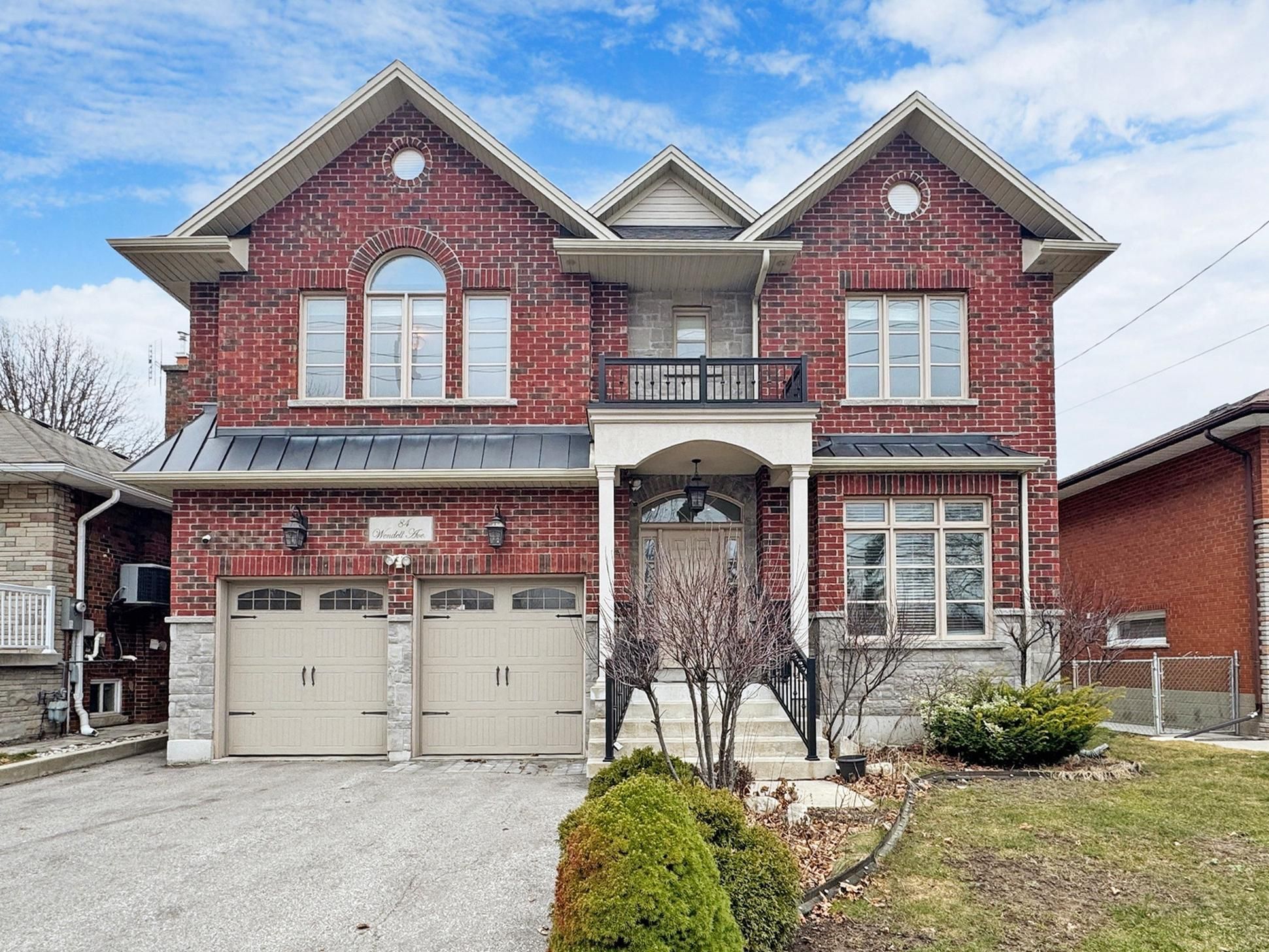 Welcome to this stunning custom-built home, where luxury and craftsmanship converge in approximate 3200 Sq Ft + 1500 Sq Ft in the basement ( Exclude : Garage Hoist) . Designed for both elegance and functionality. This exceptional property features 6 spacious bedrooms, 5 washrooms, and 2 kitchens, complemented by a fully finished basement with a separate entranceplus approved permits for an additional walkout separate entrance . The main living area showcases soaring 9-foot ceilings, while the family room is adorned with exquisite crown molding and expansive windows that bathe the space in natural light. The impressive 2 x double car garage includes a drive-through to the backyard, accommodating up to 12 vehicles parking spots . Built with ICF insulated walls, this home provides exceptional energy efficiency, soundproofing, and fire resistance for 4 to 6 hours, ensuring safety and durability. Luxury upgrades abound, including a high-end kitchen with sleek porcelain flooring, granite countertops, and two skylights illuminating the hallway upstairs and master bedroom walk-in closet. Recent upgrades by the owner included : 200 Amp electric panel, Owned sump pump system & Owned Furnace. Additional new appliances include an upstairs Fridge (2024), a New Dishwasher (2024) & Brand-New Washer in the basement. Ideally located just  minutes from top rated schools, parks, Humber River Hospital, Yorkdale Shopping Centre, and major highways 401 & 400. Don't Miss Your Opportunity To View This Gorgeous Custom Home With Expertly Designed Builder !!!