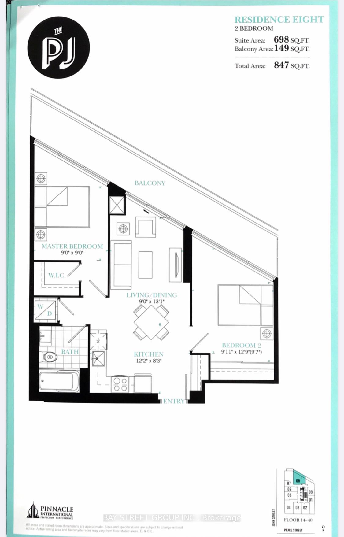 2 Bedrooms Condo at 99 John, Toronto For sale