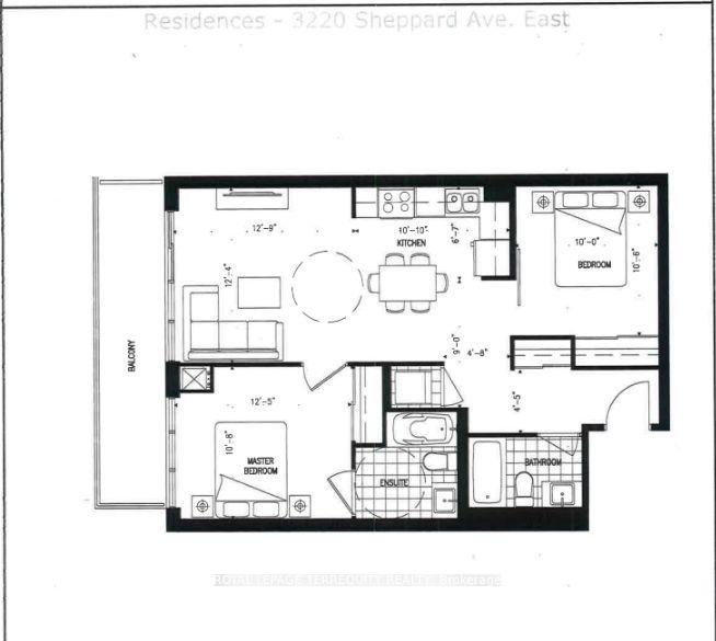 2 Bedrooms Condo at 3220 Sheppard, Toronto For sale