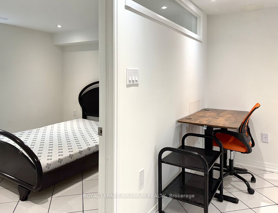Bedroom & Work Area