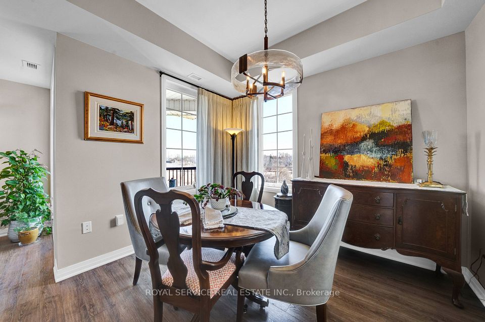 Dining Room with Large Windows