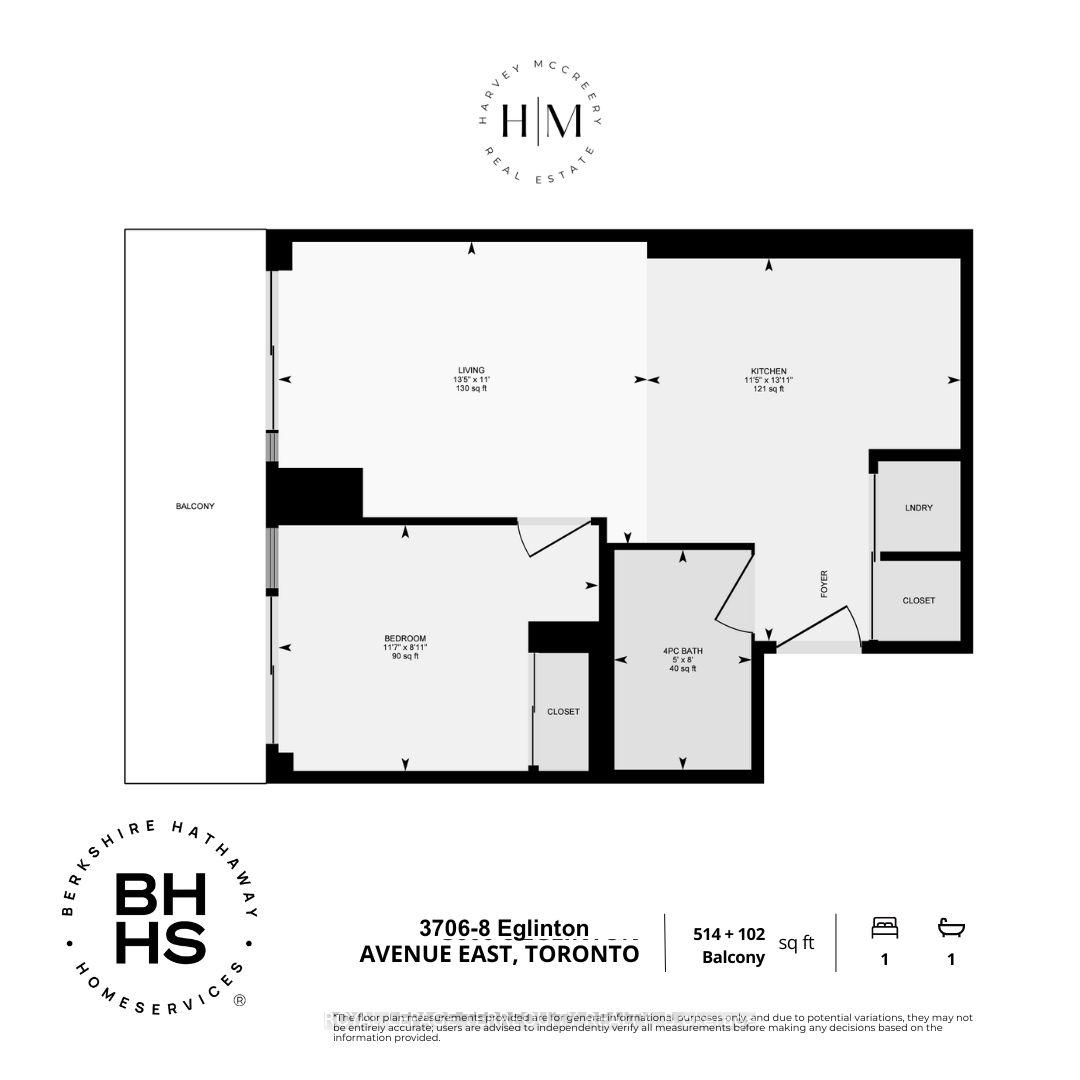 1 Bedroom Condo at 8 Eglinton,  Toronto For sale