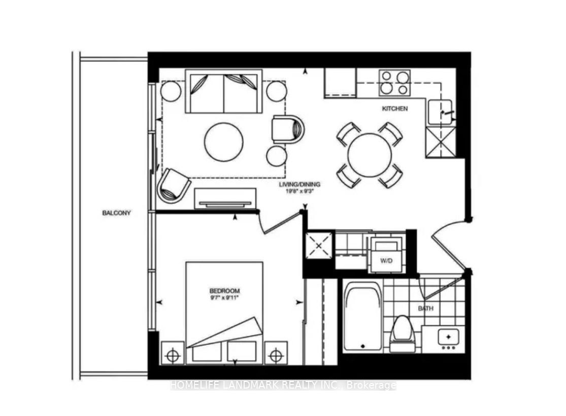 1 Bedroom Condo at 395 Bloor, Toronto For sale